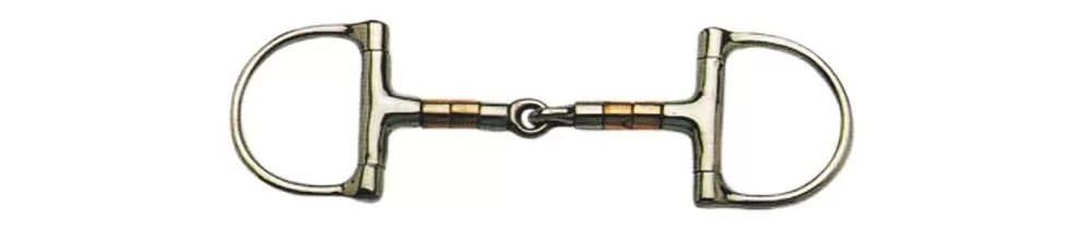 Korsteel Copper & Steel Mouth Rollers Eggbutt