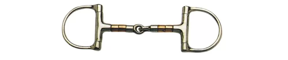 Korsteel Copper & Steel Mouth Rollers Eggbutt - Image 2