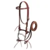 Weaver Latigo Leather Browband Bridle With Single Cheek Buckle