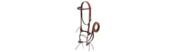 Weaver Latigo Leather Browband Bridle With Single Cheek Buckle