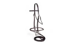 EquiRoyal Raised Snaffle Bridle