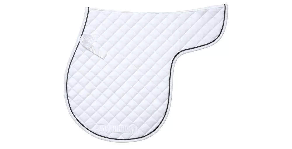 EquiRoyal Contour Quilted Cotton Comfort Saddle Pad