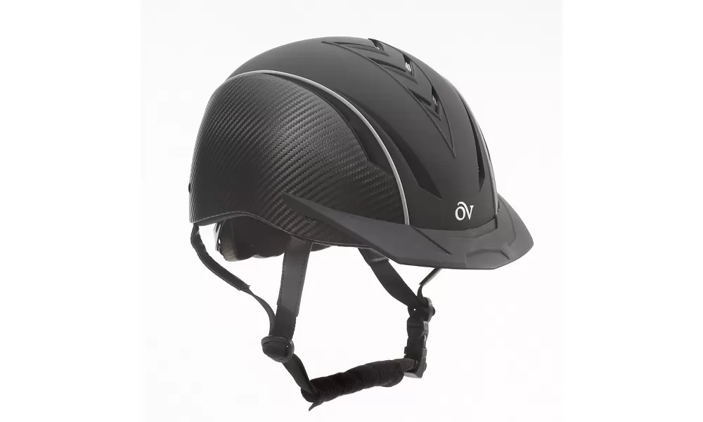Ovation Sync With Carbon Fiber Riding Helmet