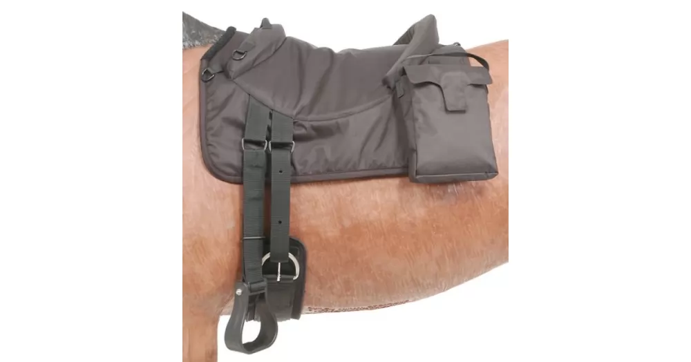 Polypropylene Bareback Pad With Accessory Bags