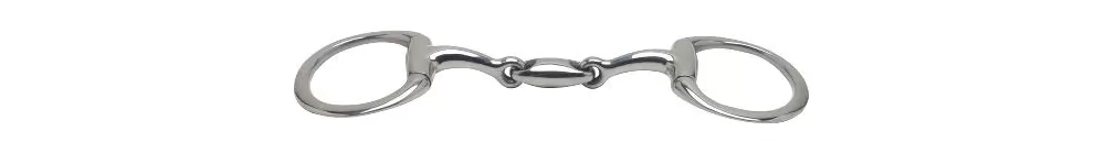 JP Bits By Korsteel Oval Mouth Eggbutt Bit