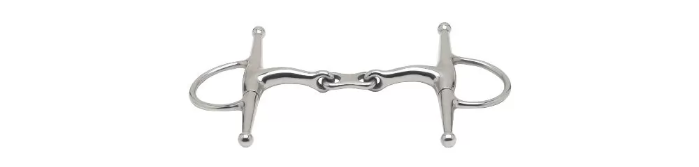 JP Bits By Korsteel French Mouth Eggbutt Full Cheek Bit