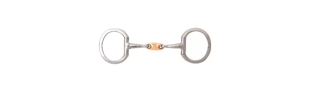 JP Korsteel Copper Mouth Oval Link Eggbutt - Image 3