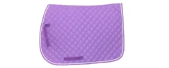 Square Quilted English Saddle Pad