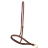 Tory Leather English Bridle Leather Roper Noseband - Brass Hardware