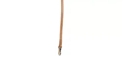 Tory Leather Single Ply Reins - Nickel Snap Bit Ends