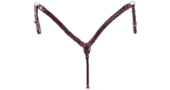 Tory Leather Braided Breast Strap