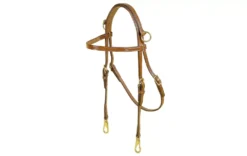 Tory Leather Sidecheck Training Headstall - Slots