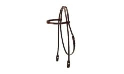 Tory Leather English Bridle Leather Flared Arabian Browband Headstall