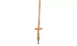 Tory Leather Single Ply Bit Stop Reins - Nickel Snaps