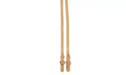 Tory Leather Single Ply Reins - Nickel Buckle Ends