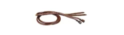 Tory Leather Fully Rolled Reins - Chicago Screw Bit Ends
