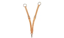 Tory Leather Short Training Fork - Nickel Buckles