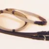 Tory Leather Web Rein With Leather Hand Stops