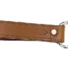 Tory Leather 1" Girth Loop - Brass Dee