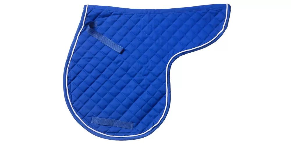 EquiRoyal Contour Quilted Cotton Comfort Saddle Pad - Image 4