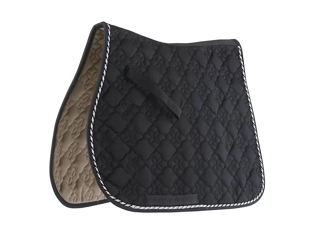 Roma Flower Quilted All Purpose Saddle Pad