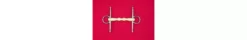Happy Mouth Shaped Mullen Full Cheek Snaffle Bit