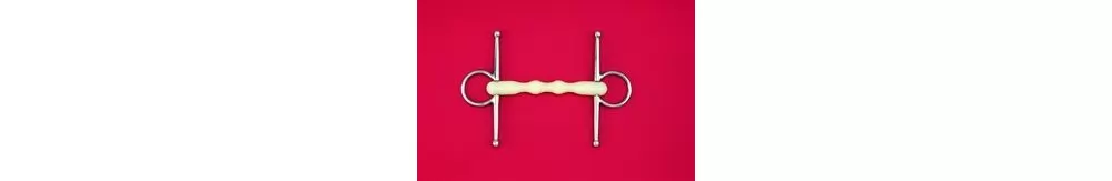 Happy Mouth Shaped Mullen Full Cheek Snaffle Bit