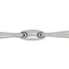 Centaur Stainless Steel Eggbutt Oval Mouth Bit