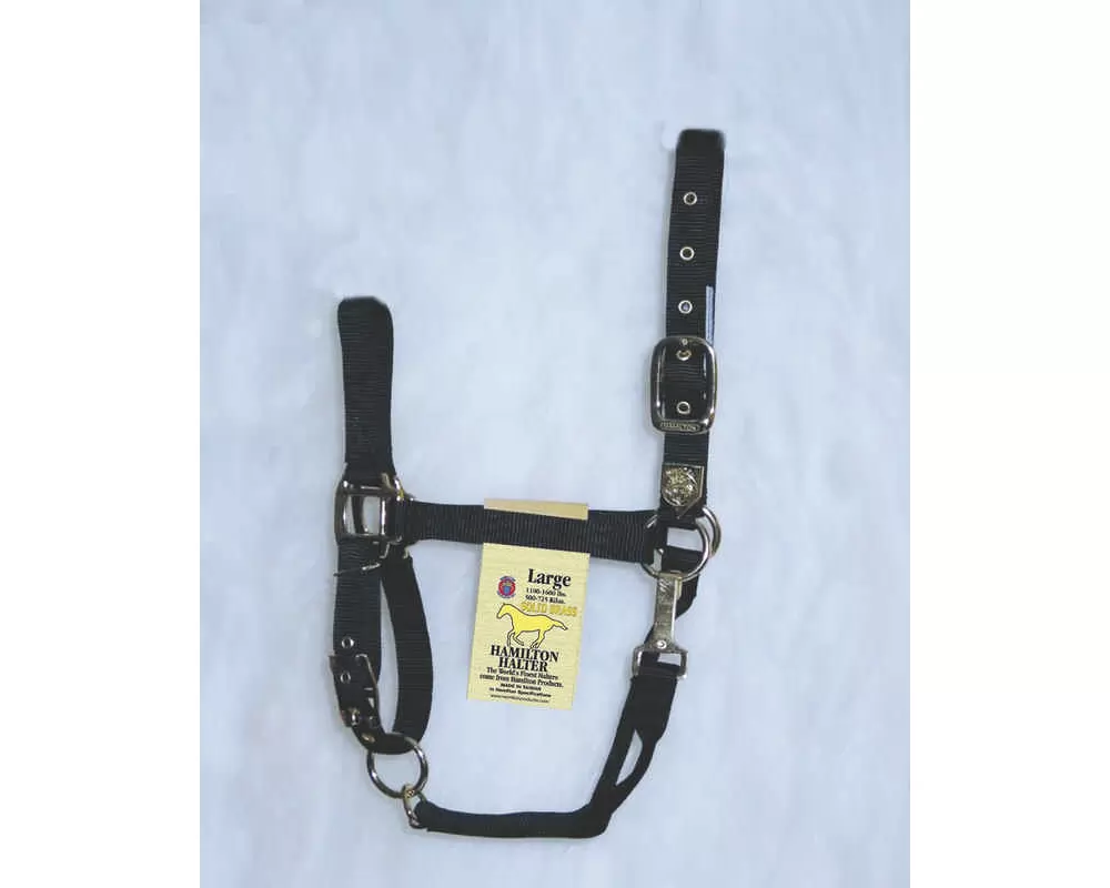 Hamilton Horse Halter With Adjustable Chin And Snap Throat - Image 2