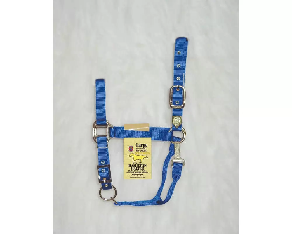 Hamilton Horse Halter With Adjustable Chin And Snap Throat - Image 3
