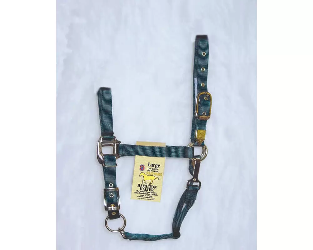 Hamilton Horse Halter With Adjustable Chin And Snap Throat - Image 4