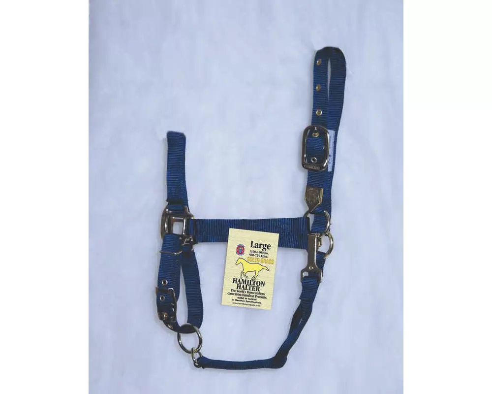 Hamilton Horse Halter With Adjustable Chin And Snap Throat - Image 5