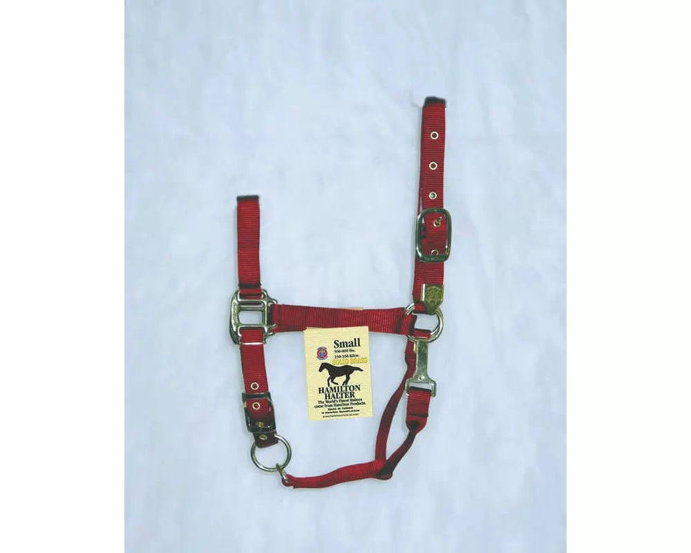 Hamilton Horse Halter With Adjustable Chin And Snap Throat - Image 14