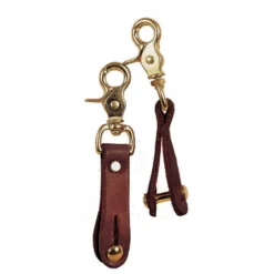 Tory Leather Slide Assembly For Pulley Draw Reins