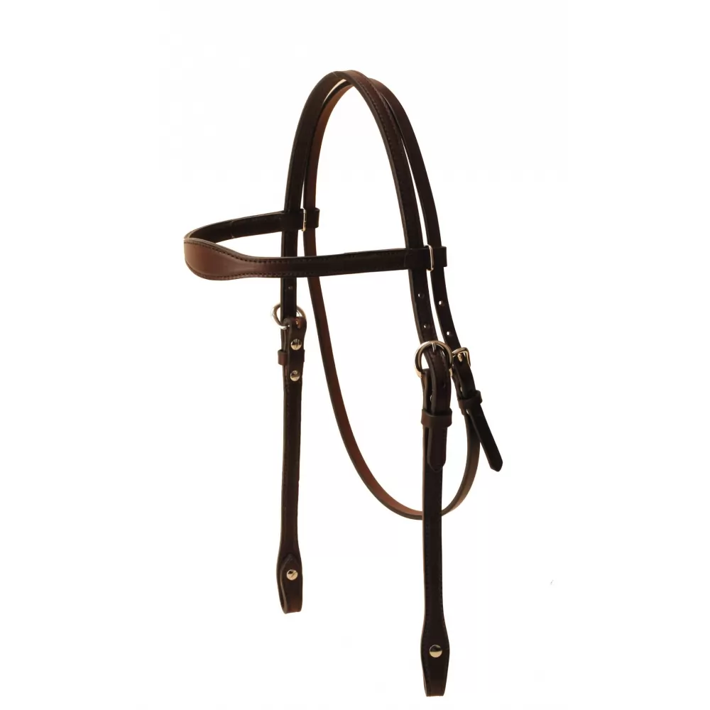 Tory Leather Flared Brow Headstall - Image 3