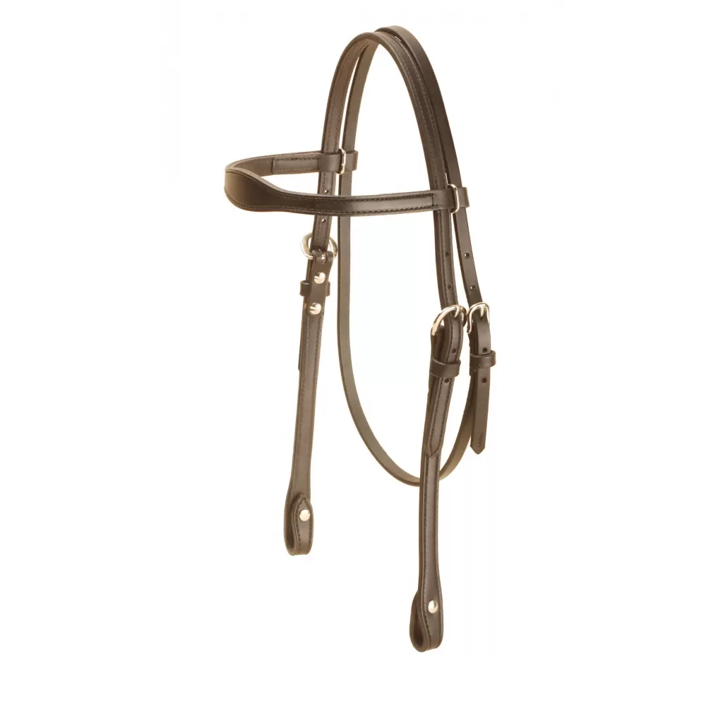 Tory Leather Flared Brow Headstall - Image 4