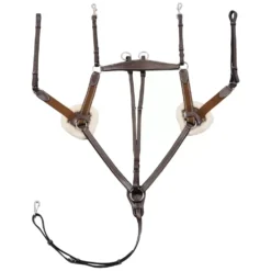 Henri De Rivel Pro 5 Point Elastic Breastplate Martingale With Running Attachment