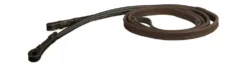 Da Vinci Fancy Raised Rubber Covered Reins With Hook Stud Ends