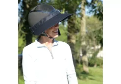 EquiVisor Orignial Cotton Sun Protection Helmet Visor