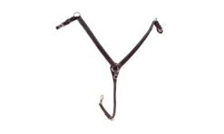 Tory Leather Adjustable Bridle Leather Breast Strap