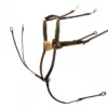 Tory Leather 5 Point Hunt Breastplate With Standing Attachment