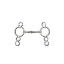 Toklat Snaffle 4-Ring Continental Gag