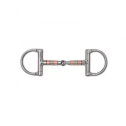 Toklat Roller Snaffle Racing Dee - 3" Rings