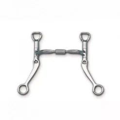 Myler Level 1 Flat Shank Comfort Snaffle Wide Barrel Bit
