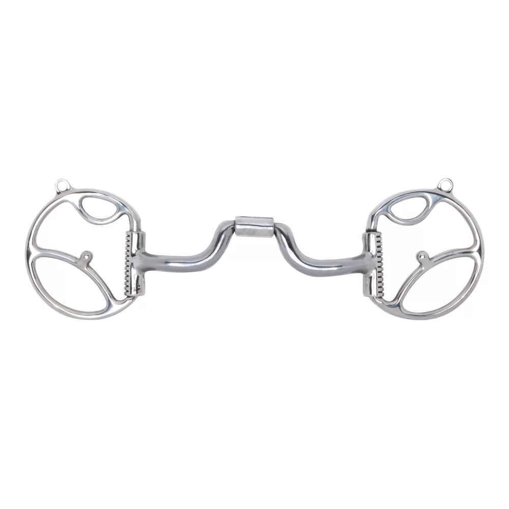 Myler Level 2-3 Western Dee Sweet Iron Low Ported Barrel Narrow Bit