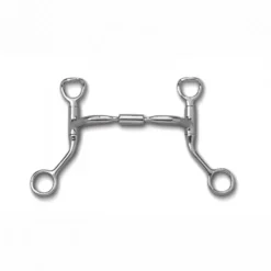 Myler Level 1 HBT Shank Snaffle Wide Barrel Bit