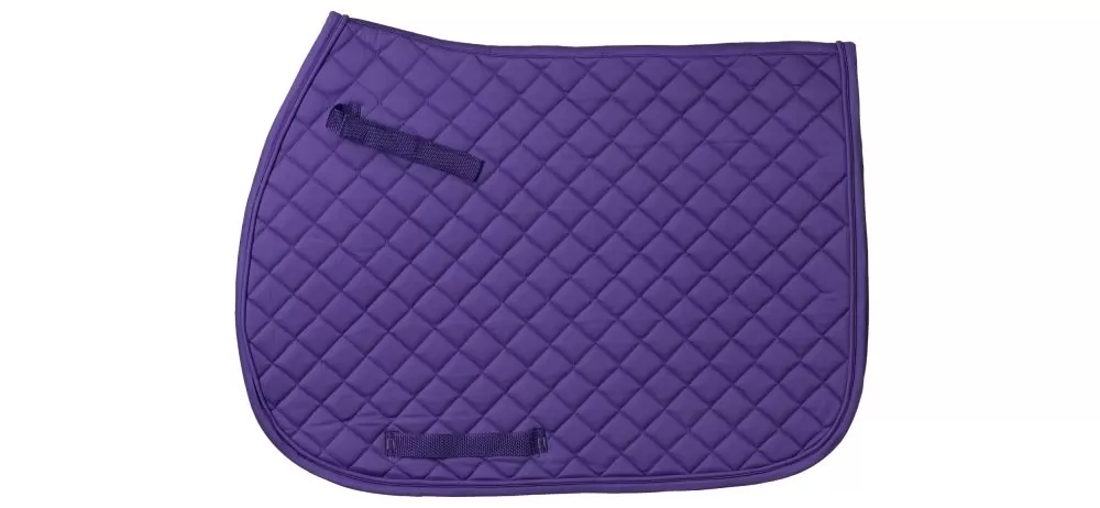 EquiRoyal Quilted Square English Saddle Pad