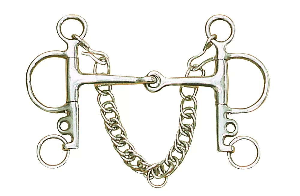 Centaur Jointed Eggbutt Pelham Bit - Image 2