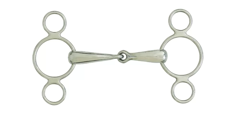 Centaur Two-Ring Elevator Gag Bit - Image 2