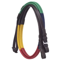 Silver Fox Rubber Grip Schooling Reins